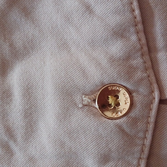 Calvin Klein Jean's Woman button down.  Blush mauve color Size M - Picture 6 of 15